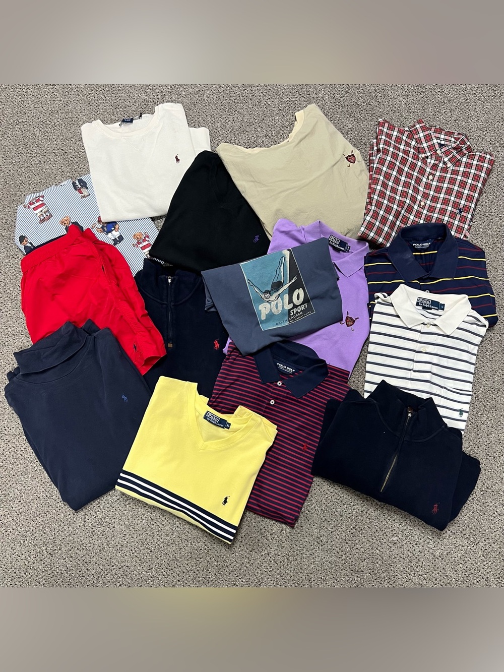15 Piece Polo Ralph Lauren Menswear Lot